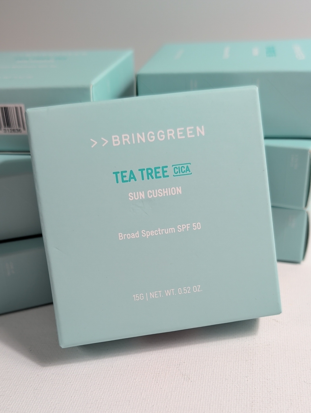 BringGreen Tea Tree Cica Tone-Up Sun Cushion SPF 50+